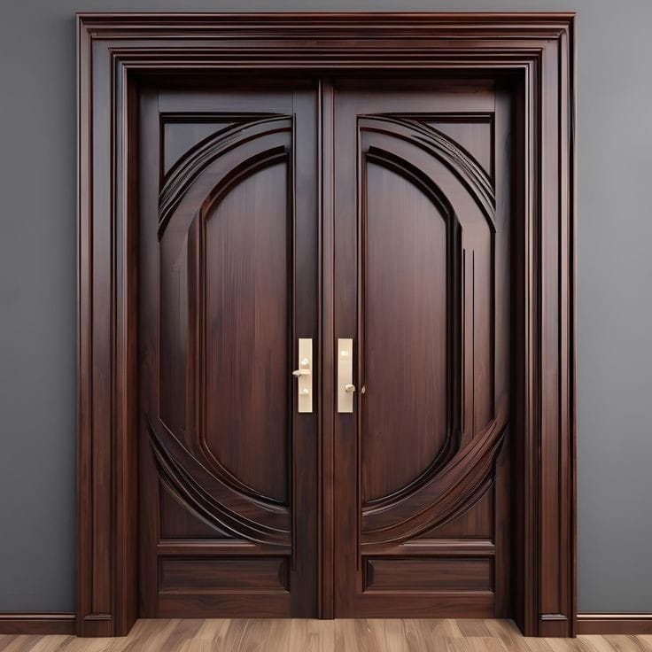 wooden front door,
zipton